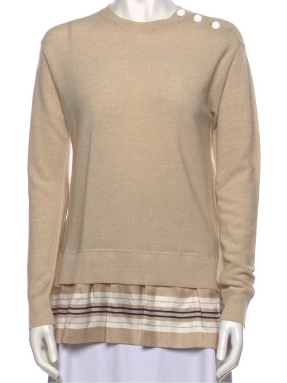 LOUIS VUITTON Merino Wool and Silk Sweater